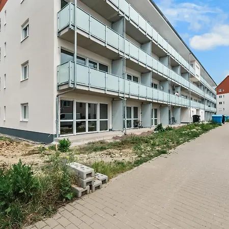 דירה Design Luxus, Vollausstattung, Neubau, 30min Hbf Leipzig 8, Naehe Flughafen, Bmw, Dhl, Amazon